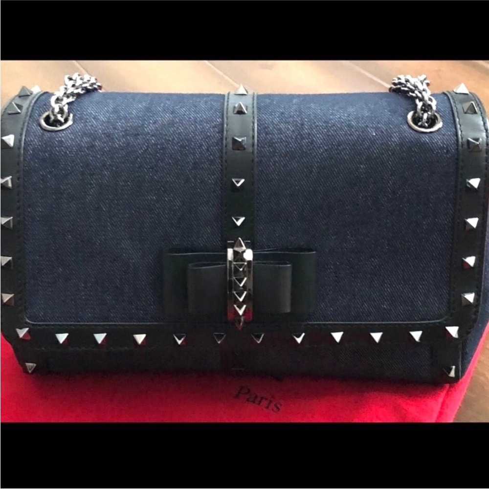 Christian Louboutin large studded purse MINT condition